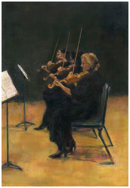Three Ladies of the Orchestra